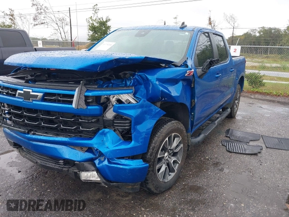 2023 Chevrolet Silverado 1500 RST with VIN 3GCUDEED2PG265510, listed as a IAAI auction lot 40779318 with 15,020 mi miles. Bid and sale history available at carsss.com. Image 17.
