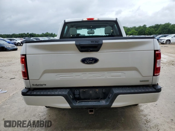 2018 Ford F-150 XL with VIN 1FTEW1EP9JFE79193, listed as a Copart auction lot 60626665 with 125,608 mi miles and Clean title. Bid and sale history available at DreamBid. Image 6.