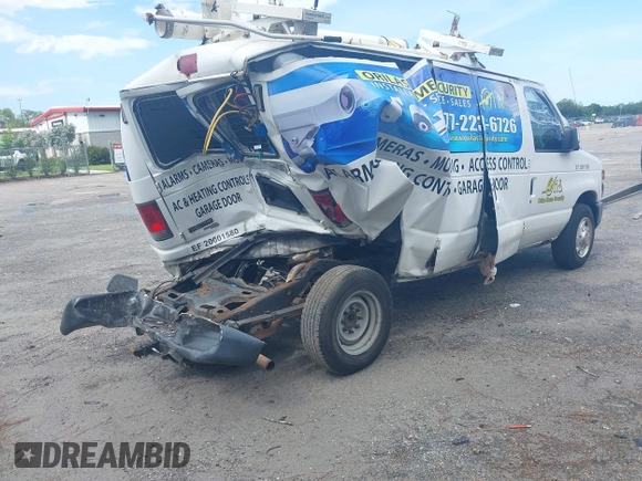 2011 Ford Econoline Cargo Commercial with VIN 1FTNE1EW0BDB35484, listed as a IAAI auction lot 42432502 with Not provided miles and . Bid and sale history available at DreamBid. Image 4.