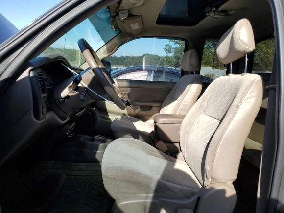 2001 Toyota Tacoma PreRunner with VIN 5TESN92N61Z744680, listed as a Copart auction lot 82040774 with NaN miles and Salvage Title. Bid and sale history available at carsss.com. Image 7.