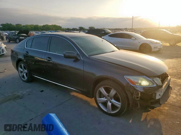2007 Lexus GS 350 with VIN JTHBE96SX70025746, listed as a Copart auction lot 52693505 with 238,391 mi miles and Salvage Title. Bid and sale history available at carsss.com. Image 4.