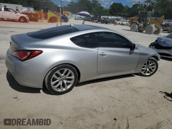 2013 Hyundai Genesis Coupe R-Spec with VIN KMHHU6KJ5DU091048, listed as a Copart auction lot 62120655 with 155,874 mi miles and Salvage title. Bid and sale history available at DreamBid. Image 3.