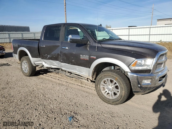 2018 Ram 2500 Laramie with VIN 3C6UR5FJ5JG217519, listed as a Copart auction lot 75872954 with 23,976 mi miles and Salvage Title. Bid and sale history available at carsss.com. Image 4.