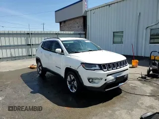 2018 Jeep Compass Limited with VIN 3C4NJCCB4JT406675, listed as a Copart auction lot 48693095 with 101,571 mi miles and Salvage Title. Bid and sale history available at carsss.com. Image 14.