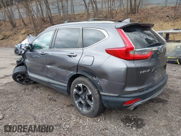 2018 Honda CR-V Touring with VIN 7FARW2H98JE040757, listed as a IAAI auction lot 42044927 with 1 mi miles. Bid and sale history available at carsss.com. Image 3.