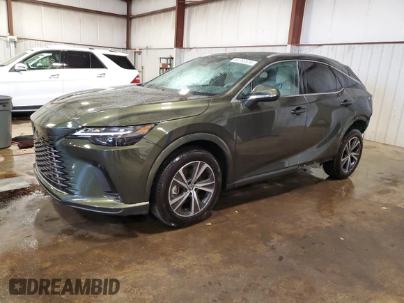 2024 Lexus RX with VIN 2T2BAMCAXRC055510, listed as a Copart auction lot 64765534 with 6,340 mi miles and Salvage Title. Bid and sale history available at carsss.com. Image 1.