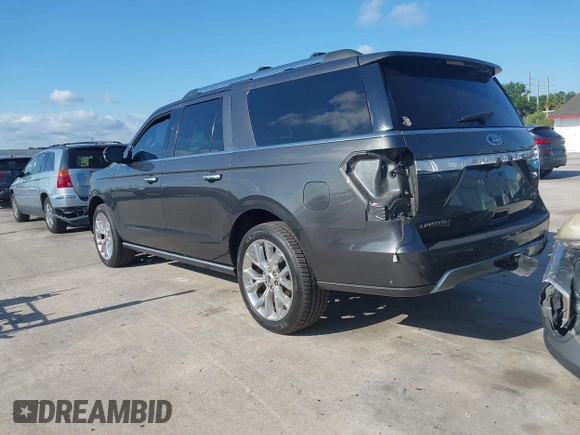 2018 Ford Expedition Max Limited with VIN 1FMJK1KT9JEA32683, listed as a IAAI auction lot 42033675 with 122,072 mi miles and . Bid and sale history available at DreamBid. Image 14.