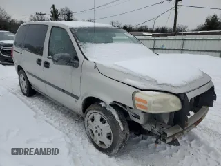 2007 Chevrolet Uplander LS with VIN 1GNDU23127D133438, listed as a Copart auction lot 41812475 with Not Provided miles and Salvage Title. Bid and sale history available at DreamBid. Image 4.