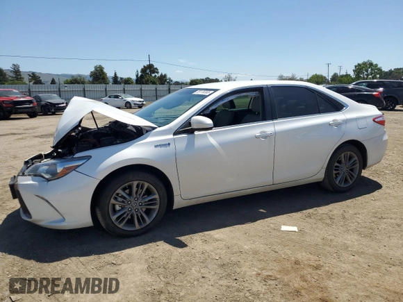 2015 Toyota Camry LE with VIN 4T1BD1FK3FU165744, listed as a Copart auction lot 55176365 with 74,614 mi miles and Salvage Title. Bid and sale history available at DreamBid. Image 1.