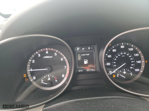 2017 Hyundai Santa Fe Sport 2.4L with VIN 5XYZUDLB6HG412087, listed as a Copart auction lot 52124305 with 157,175 mi miles and Salvage Title. Bid and sale history available at carsss.com. Image 9.