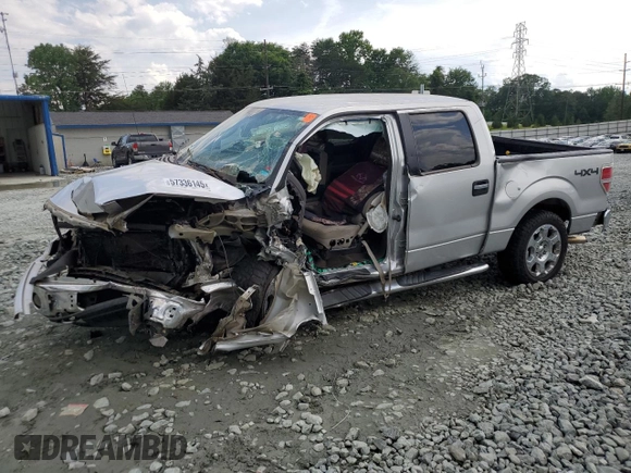 2010 Ford F-150 XL with VIN 1FTFW1EV8AFD85065, listed as a Copart auction lot 57336145 with Not provided miles and Salvage title. Bid and sale history available at DreamBid. Image 1.