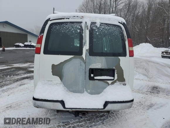 2004 Chevrolet Express Cargo z VIN 1GCHG35U341136344, wystawiony jako Copart lot #42005825 z przebiegiem 60 337 mil mil oraz Czysty tytuł • Clean title. Historia ofert i sprzedaży dostępna na DreamBid. Obrazek 6.
