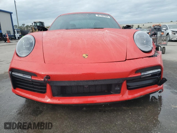 2024 Porsche 911 Turbo with VIN WP0AD2A96RS253164, listed as a Copart auction lot 81197284 with 4,405 mi miles and Salvage Title. Bid and sale history available at carsss.com. Image 5.