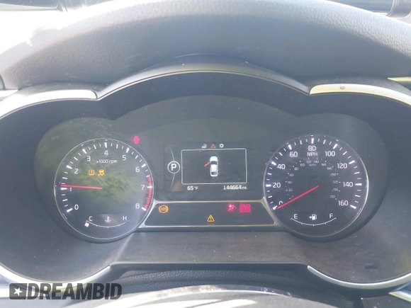 2015 Kia Optima SX with VIN 5XXGR4A72FG366833, listed as a IAAI auction lot 41726219 with 144,664 mi miles and . Bid and sale history available at carsss.com. Image 7.