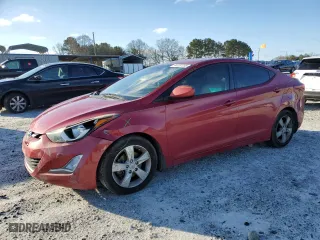 2014 Hyundai Elantra SE with VIN KMHDH4AEXEU048290, listed as a Copart auction lot 44737735 with 129,914 mi miles and Salvage Title. Bid and sale history available at carsss.com. Image 1.