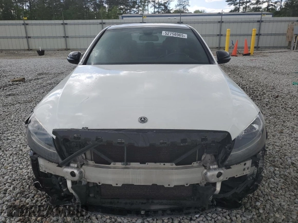 2017 Mercedes-Benz C C 300 with VIN 55SWF4JB9HU232141, listed as a Copart auction lot 52758905 with 86,645 mi miles and Salvage Title. Bid and sale history available at carsss.com. Image 5.