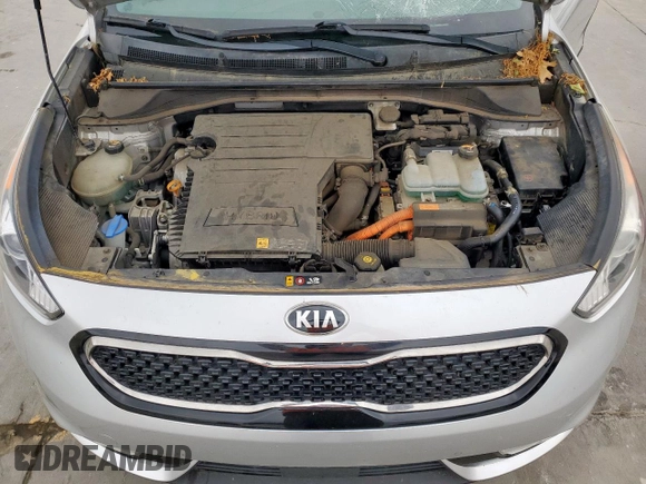 2017 Kia Niro Touring with VIN KNDCE3LC3H5066322, listed as a Copart auction lot 53818465 with 113,794 mi miles and Salvage Title. Bid and sale history available at carsss.com. Image 11.