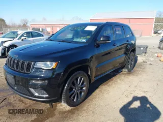 2018 Jeep Grand Cherokee Overland with VIN 1C4RJFCG1JC334098, listed as a IAAI auction lot 41708642 with 50,980 mi miles. Bid and sale history available at carsss.com. Image 17.