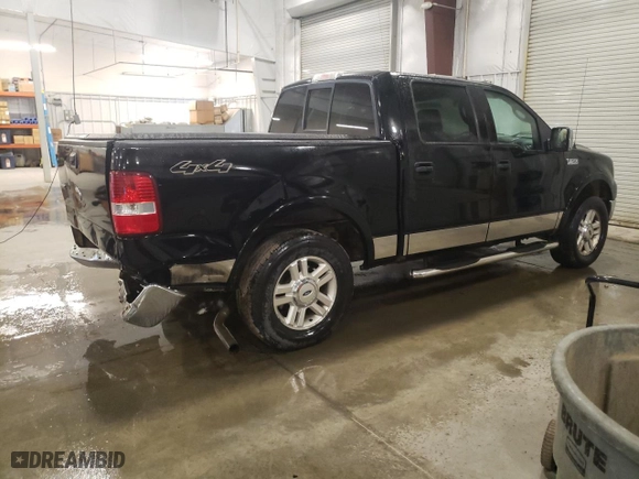 2004 Ford F-150 XLT with VIN 1FTPW145X4KD18727, listed as a Copart auction lot 51061375 with 172,401 mi miles and Salvage Title. Bid and sale history available at carsss.com. Image 3.