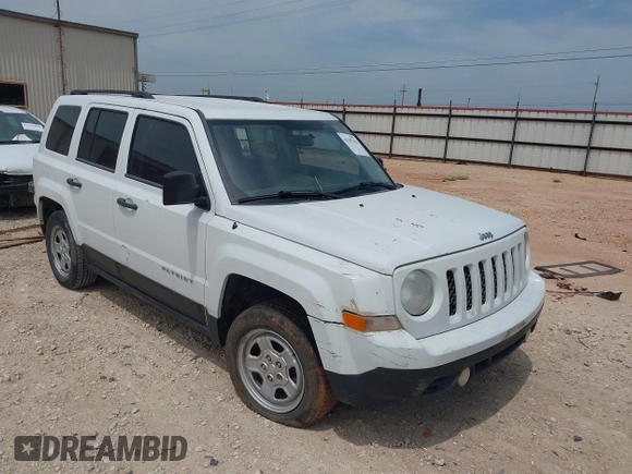 2014 Jeep Patriot Altitude with VIN 1C4NJPBAXED547553, listed as a IAAI auction lot 42152374 with 172,208 mi miles and . Bid and sale history available at DreamBid. Image 1.