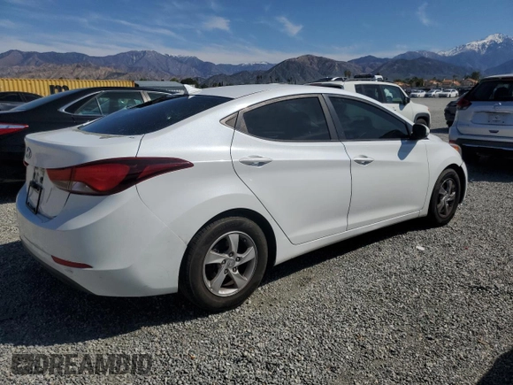 2015 Hyundai Elantra SE z VIN 5NPDH4AE1FH584223, wystawiony jako Copart lot #50069615 z przebiegiem 178 284 mil mil oraz Szkoda całkowita • Salvage title. Historia ofert i sprzedaży dostępna na DreamBid. Obrazek 3.