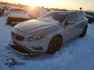 2017 Volvo S60 Dynamic with VIN YV126MFL6H2423031, listed as a Copart auction lot 87505455 with 111,130 mi miles and Salvage Title. Bid and sale history available at carsss.com. Image 1.