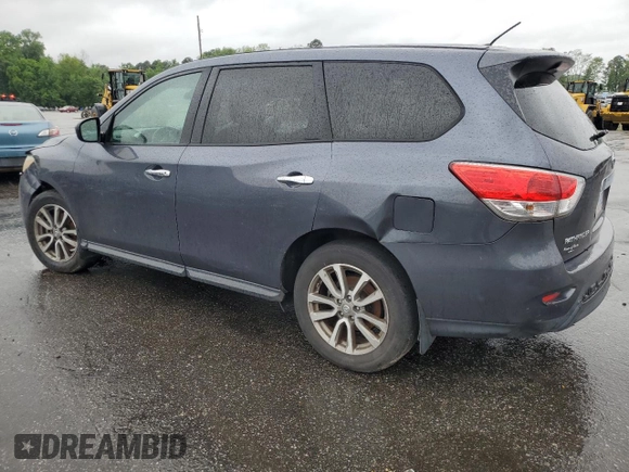 2014 Nissan Pathfinder SL with VIN 5N1AR2MN4EC683852, listed as a Copart auction lot 56719125 with 129,897 mi miles and Salvage title. Bid and sale history available at DreamBid. Image 2.