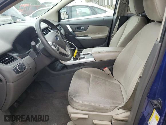 2013 Ford Edge SE with VIN 2FMDK3GC3DBB20839, listed as a Copart auction lot 59858025 with 93,398 mi miles and Salvage title. Bid and sale history available at DreamBid. Image 7.