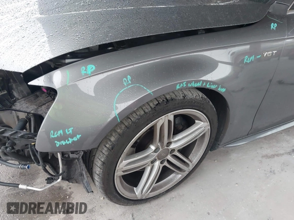 2014 Audi S4 Premium Plus with VIN WAUBGAFL6EA045163, listed as a IAAI auction lot 41987383 with 64,495 mi miles. Bid and sale history available at carsss.com. Image 19.