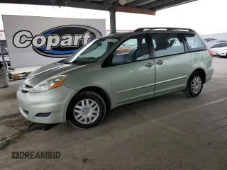 2007 Toyota Sienna CE with VIN 5TDZK23C77S011376, listed as a Copart auction lot 54717295 with 303,637 mi miles and Clean Title. Bid and sale history available at carsss.com. Image 1.