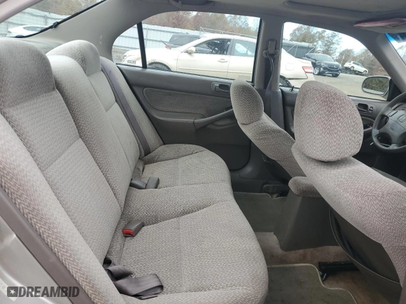 2000 Honda Civic EX with VIN 1HGEJ8543YL044633, listed as a Copart auction lot 78808834 with 236,373 mi miles and Salvage Title. Bid and sale history available at carsss.com. Image 10.