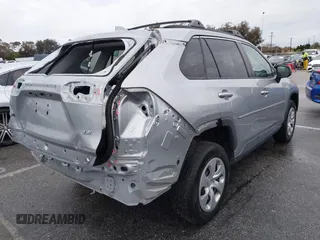 2019 Toyota RAV4 LE with VIN 2T3H1RFV1KC018336, listed as a IAAI auction lot 41778019 with 36,659 mi miles. Bid and sale history available at carsss.com. Image 4.