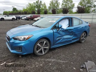 2017 Subaru Impreza Special Sports with VIN 4S3GKAL67H3600796, listed as a Copart auction lot 57968605 with 79,956 mi miles and Salvage title. Bid and sale history available at DreamBid. Image 1.