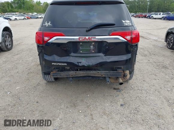 2017 GMC Acadia SLE with VIN 1GKKNKLAXHZ227749, listed as a IAAI auction lot 41985637 with 136,822 mi miles. Bid and sale history available at carsss.com. Image 6.