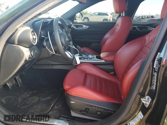 2022 Alfa Romeo Giulia Ti with VIN ZARFAMBNXN7665497, listed as a Copart auction lot 67364074 with 19,224 mi miles and Salvage Title. Bid and sale history available at carsss.com. Image 7.