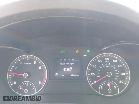 2020 Kia Optima LX with VIN 5XXGT4L38LG384213, listed as a IAAI auction lot 42458608 with 47,041 mi miles and . Bid and sale history available at DreamBid. Image 7.