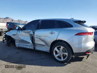 2018 Jaguar F-Pace 30t Premium with VIN SADCJ2GX8JA204022, listed as a Copart auction lot 46719925 with 133,986 mi miles and Salvage title. Bid and sale history available at DreamBid. Image 2.