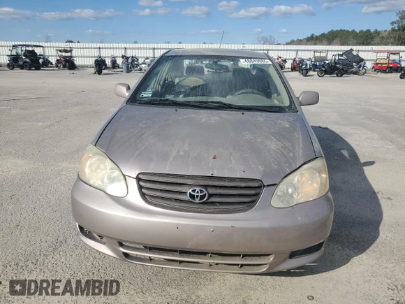 2003 Toyota Corolla CE with VIN 1NXBR32E33Z185243, listed as a Copart auction lot 48849085 with 257,556 mi miles and Salvage Title. Bid and sale history available at DreamBid. Image 5.