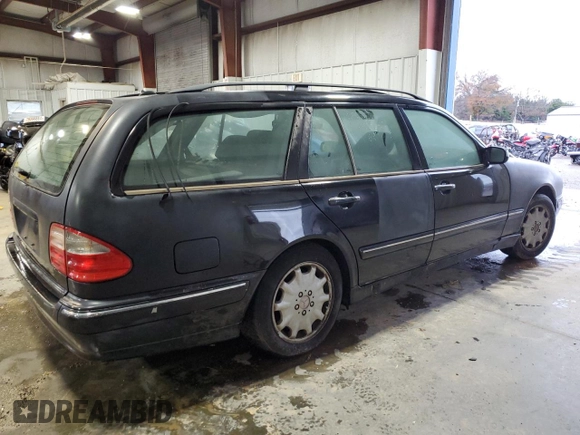 2001 Mercedes-Benz E-Class with VIN WDBJH65J91B231761, listed as a Copart auction lot 84331254 with 0 mi miles and Clean Title. Bid and sale history available at carsss.com. Image 3.