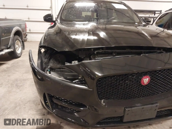 2018 Jaguar F-Pace 30t R-Sport with VIN SADCL2GX8JA281161, listed as a IAAI auction lot 41697529 with 81,242 mi miles and . Bid and sale history available at DreamBid. Image 6.
