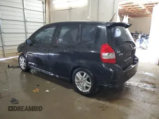 2007 Honda Fit Sport with VIN JHMGD37607S058525, listed as a Copart auction lot 51930865 with 253,811 mi miles and Salvage Title. Bid and sale history available at carsss.com. Image 2.