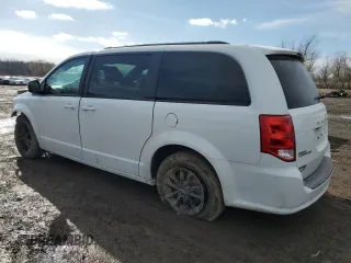 2020 Dodge Grand Caravan SE with VIN 2C4RDGBG8LR236954, listed as a Copart auction lot 44588895 with 85,887 mi miles and Salvage Title. Bid and sale history available at DreamBid. Image 2.