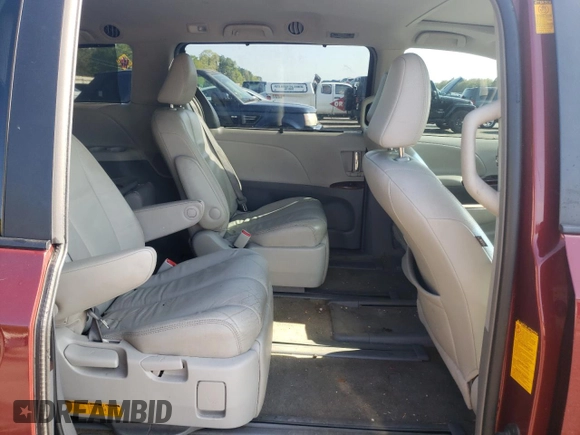 2013 Toyota Sienna XLE with VIN 5TDDK3DC5DS065463, listed as a Copart auction lot 50648205 with 112,779 mi miles and Salvage Title. Bid and sale history available at DreamBid. Image 11.