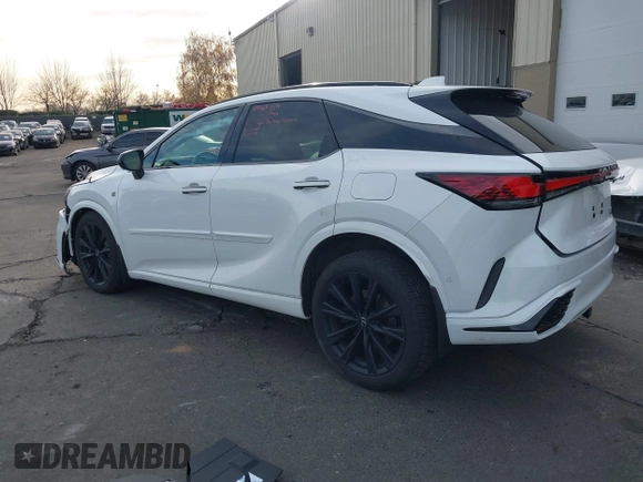 2024 Lexus RX with VIN 2T2BCMEA1RC013976, listed as a IAAI auction lot 41029978 with 11,096 mi miles. Bid and sale history available at carsss.com. Image 3.
