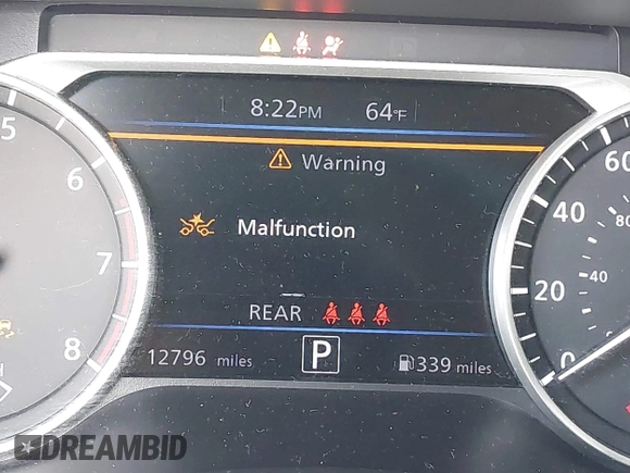 2024 Nissan Sentra SV with VIN 3N1AB8CVXRY256902, listed as a IAAI auction lot 42326382 with 12,796 mi miles and . Bid and sale history available at DreamBid. Image 15.
