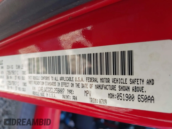 2012 Jeep Wrangler Rubicon с VIN 1C4BJWCG2CL258007, выставлен на аукционе IAAI как лот 40963528 с пробегом 85 322 миль миль и . История ставок и продаж доступна на DreamBid. Изображение 9.