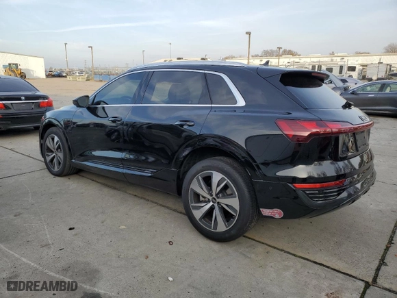 2024 Audi Q8 e-tron Premium Plus with VIN WA15AAGE6RB006178, listed as a Copart auction lot 85294734 with 16,788 mi miles and Salvage Title. Bid and sale history available at carsss.com. Image 2.