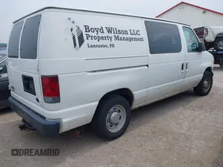 2006 Ford Econoline Cargo with VIN 1FTRE14WX6HB10268, listed as a IAAI auction lot 42502096 with 128,791 mi miles and . Bid and sale history available at DreamBid. Image 4.