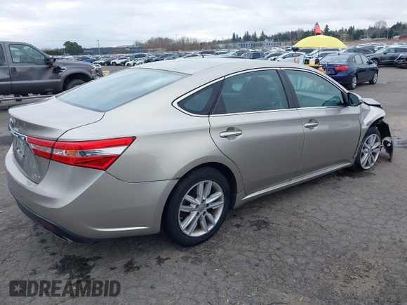 2013 Toyota Avalon XLE with VIN 4T1BK1EB6DU041102, listed as a IAAI auction lot 41713215 with 46,764 mi miles and . Bid and sale history available at DreamBid. Image 4.