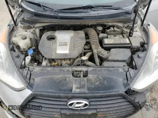 2013 Hyundai Veloster Turbo z VIN KMHTC6AE2DU158240, wystawiony jako Copart lot #54719205 z przebiegiem 147 652 mil mil oraz Szkoda całkowita • Salvage title. Historia ofert i sprzedaży dostępna na DreamBid. Obrazek 11.